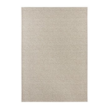 Covor potrivit pentru exterior Elle Decor Bloom Croix, 80 x 150 cm, bej - crem