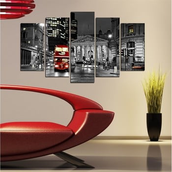 Tablou din mai multe piese 3d art kelsie, 102 x 60 cm