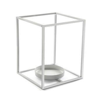 Suport pentru lumânare versa candle, înălțime 20 cm, alb