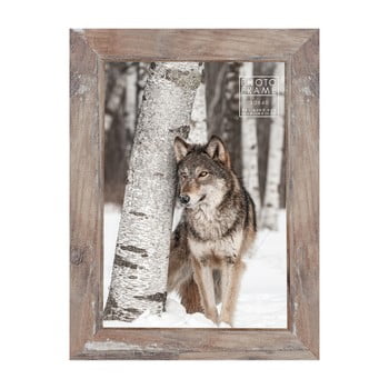 Ramă foto pentru fotografii styler bergen shabby, 30 x 40 cm, maro