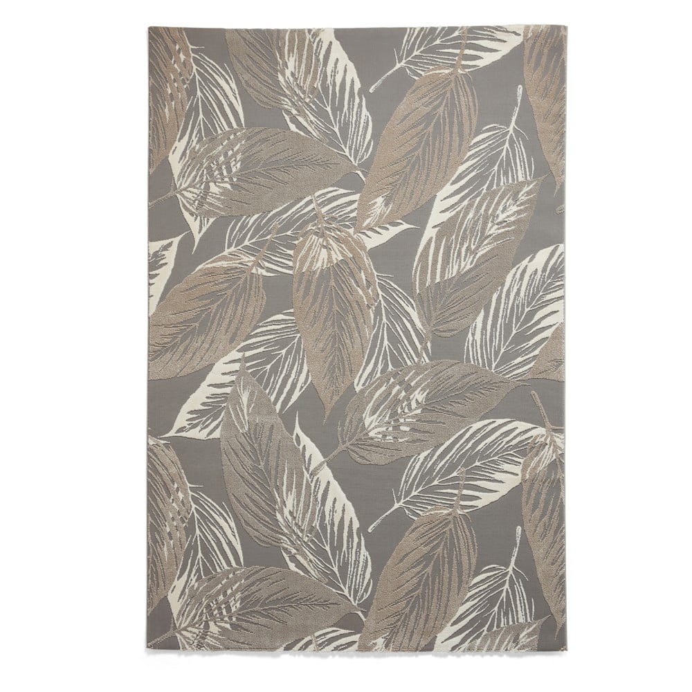 Šedý pratelný koberec z recyklovaných vláken 160x230 cm Flores – Think Rugs