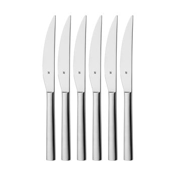 Set 6 cuțite din inox pentru friptură wmf nuova