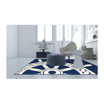 Covor foarte rezistent floorita navy, 160 x 230 cm