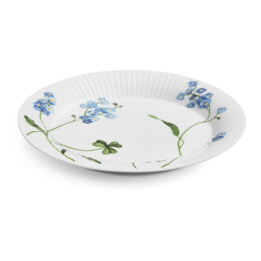 Bílý dezertní  porcelánový talíř s velikonočním motivem ø 22 cm Hammershøi Summer – Kähler Design