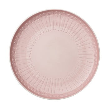 Farfurie din porțelan villeroy & boch blossom, ⌀ 24 cm, alb-roz