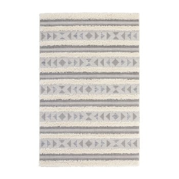 Covor Mint Rugs Handira Tribal Stripes, 170 x 115 cm, gri