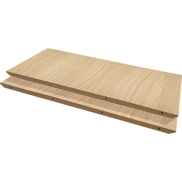 Přídavné desky podýhovaná dubem ke stolu Hammel Single Ø 130 cm