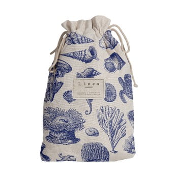 Sac călătorie Linen Couture Blue Coral, lungime 44 cm