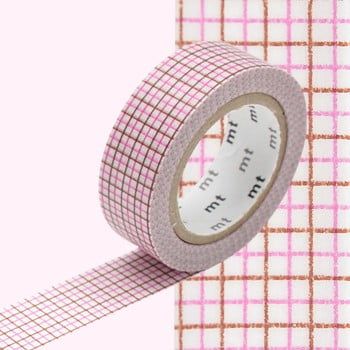 Bandă decorativă washi mt masking tape rosette, rolă 10 m