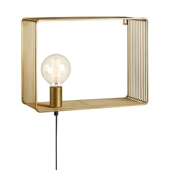 Aplică perete markslöjd shelf wall gold, auriu