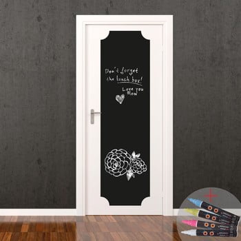 Set autocolant tip tablă de scris și cretă lichidă ambiance giant chalkboard