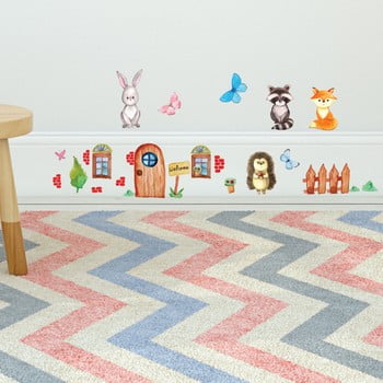 Autocolant de perete ambiance cute animals