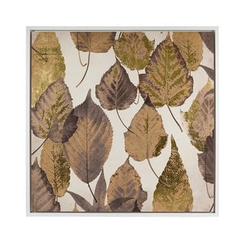 Tablou de perete santiago pons brown leaves, 104 x 104 cm