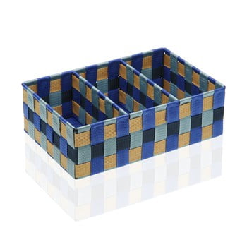 Coș pentru depozitare cu 3 compartimente versa blue bay