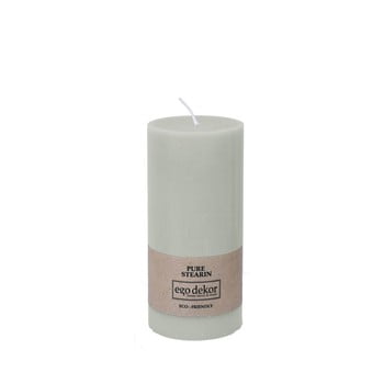 Lumânare baltic candles eco, înălțime 15 cm, turcoaz