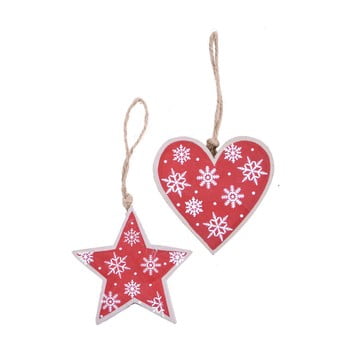Set 2 decorațiuni suspendate ego dekor christmas