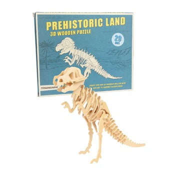 Puzzle 3d din lemn s rex london tyrannosaurus