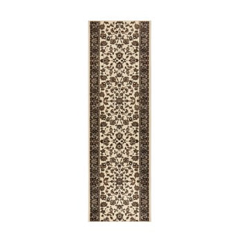 Covor basic vintage, 80x400 cm, crem