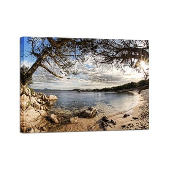 Tablou styler canvas nature sardinia, 85 x 113 cm
