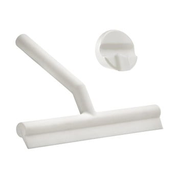 Racletă pentru baie cu suport zone white, alb