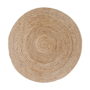 Covor rotund house nordic bombay, ø 90 cm, maro deschis