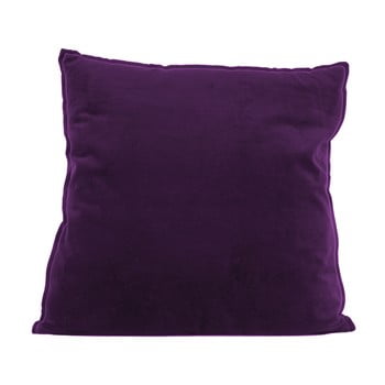 Pernă din bumbac pt living, 60 x 60 cm, violet