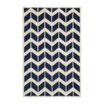 Covor safavieh brenna navy, 243 x 152 cm