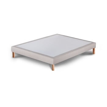 Pat boxspring stella cadente maison, 160 x 200 cm, gri deschis