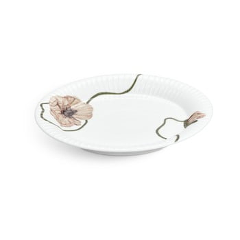 Farfurie din porțelan kähler design hammershøi poppy, ø 22 cm, alb