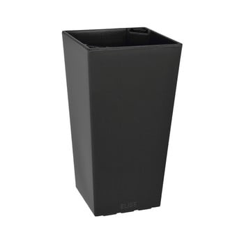 Ghiveci de flori adecvat pentru exterior gardenico elise, înălțime 36 cm, gri antracit mat