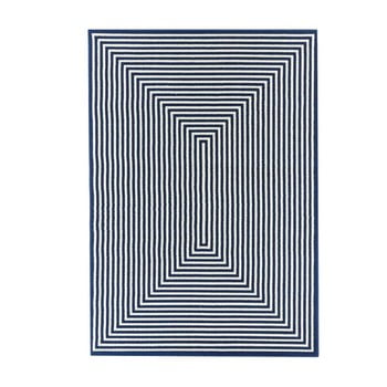 Covor adecvat pentru exterior floorita braid, 133 x 190 cm, albastru închis