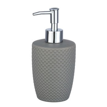 Dozator săpun wenko punto, ceramică, gri