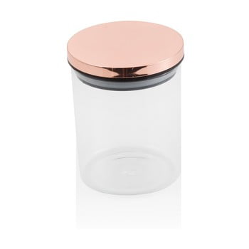 Recipient etanș, brandani rose gold, 10 x 13 cm