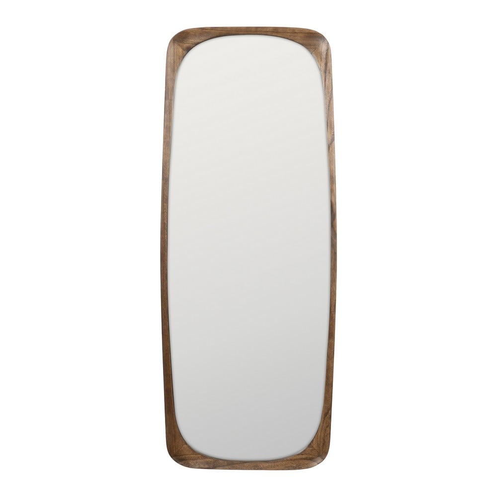 Nástěnné zrcadlo s dřevěným rámem 70x175 cm Spejo – Ixia