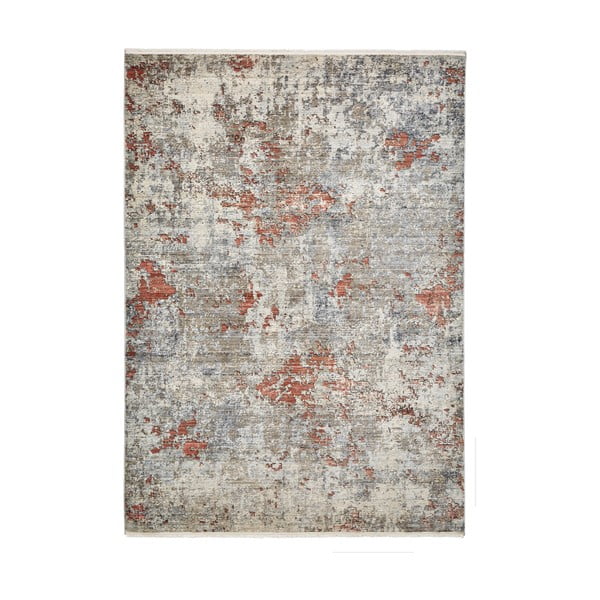 Terakotovo-šedý koberec Think Rugs Athena, 120 x 170 cm