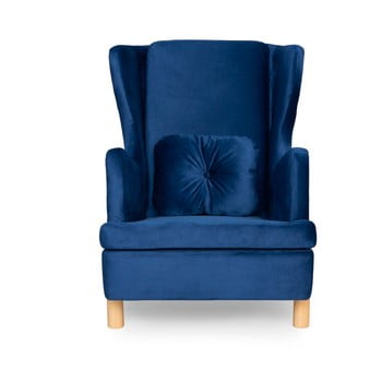 Fotoliu skandica ingrid navy blue, albastru închis