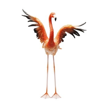 Statuetă decorativă Kare Design Flamingo Road Fly, înălțime  66 cm