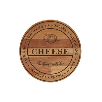Tocător din lemn de fag bisetti broad cheese, ø 30 cm
