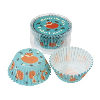 Set 50 de coșulețe pentru brioșe rex london rusty the fox
