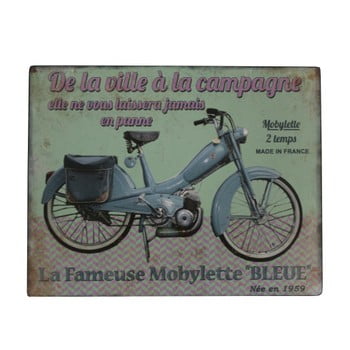 Semn Antic Line Blue Motorcycle