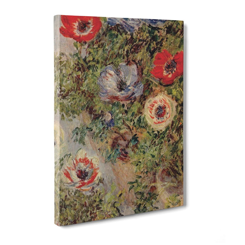 Obraz Monet Flowers - Claude Monet, 50x70 cm