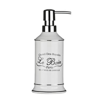 Dozator din ceramică pentru săpun lichid premier housewares le bain white