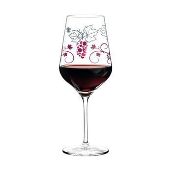 Pahar din sticlă cristalină pentru vin roșu Ritzenhoff Shinobu Ito, 580 ml