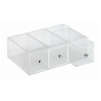 Organizator cu 3 sertare idesign flip, 9x18 cm