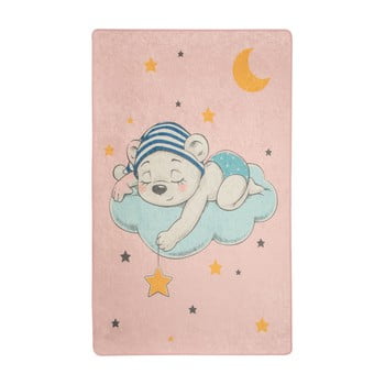 Covor copii pink sleep, 100 x 160 cm