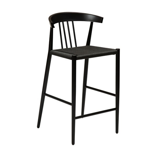 Černá barová židle DAN-FORM Denmark Sava, výška 91,5 cm