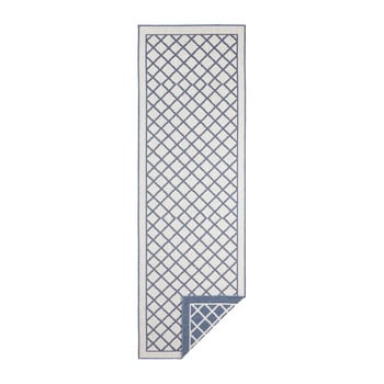 Covor cu 2 fețe bougari supreme, 350 x 80 cm, gri