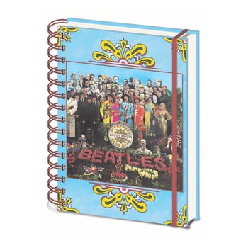 Caiet liniat A5 Pyramid International The Beatles Sgt. Pepper´s, 80 pagini