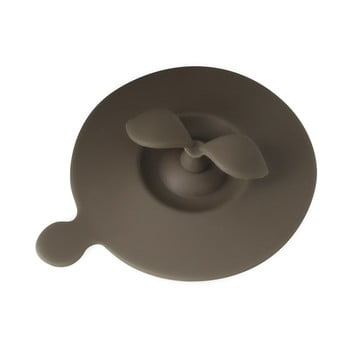 Capac din silicon pentru cană vialli design leaves, maro