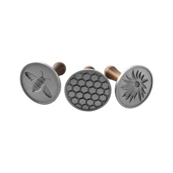 Set 3 ștampile pentru biscuiți nordic ware honey bee